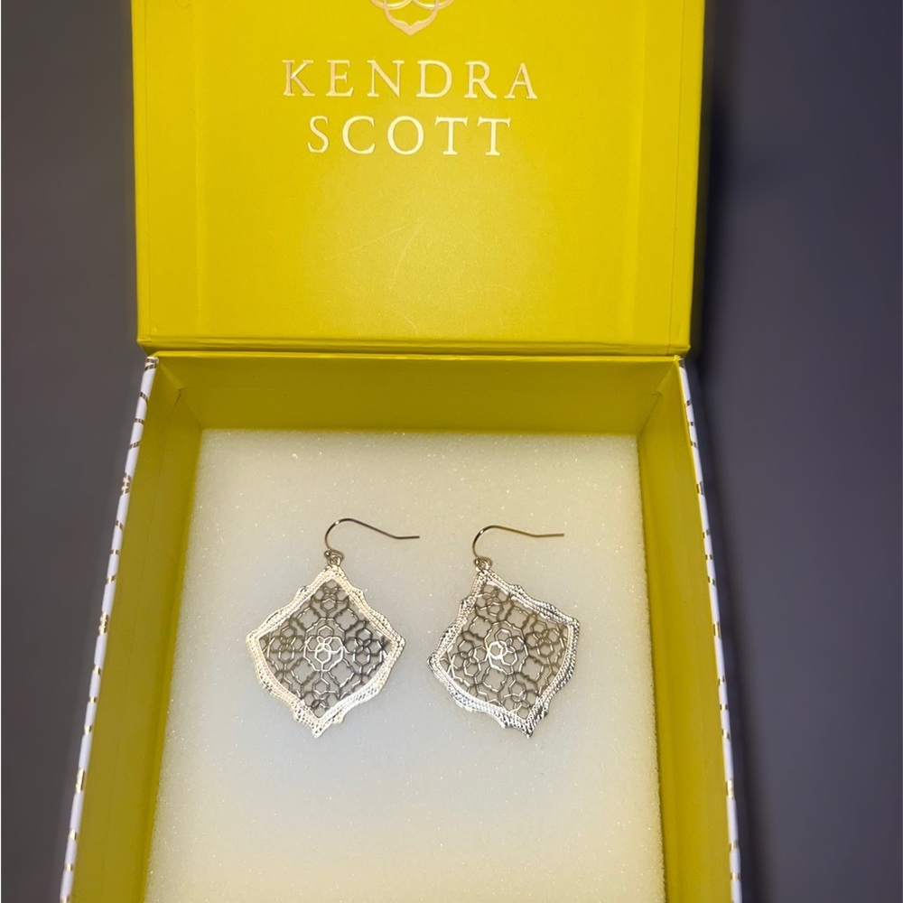 KS Kirsten earrings gold and silver